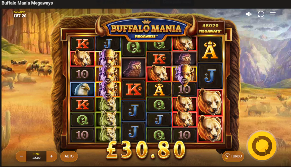 Buffalo Mania Megaways
